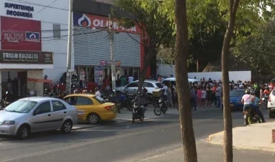 UN Supermercado en Santa Marta.