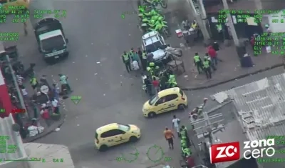 Operativos de la Policía.