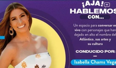 Isabella Chams Vega, Reina del Carnaval 2020.