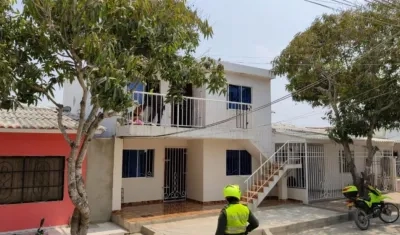 Lugar de los hechos, en el barrio El Manantial.