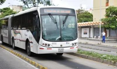 Articulado de Transmetro.