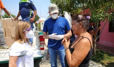 La Gobernadora del Atlántico, Elsa Noguera.
