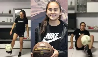 La colombiana Carolina Arbeláez.