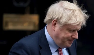 Boris Johnson, primer ministro británico.