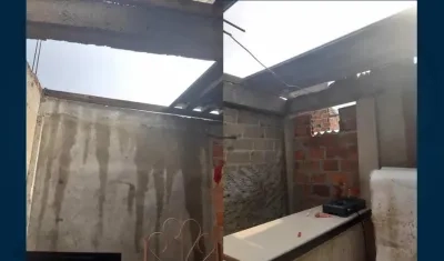 Afectación en las viviendas.