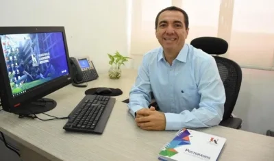 Jorge Restrepo, rector de la Universidad del Atlántico.