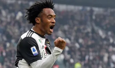 Juan Guillermo Cuadrado, jugador de la Juventus.