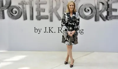 La escritora escocesa JK Rowling.