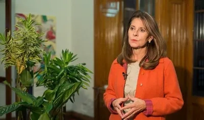 Vicepresidenta Marta Lucía Ramírez.