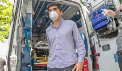 Otto Sonnenholzner, vicepresidente de Ecuador, al frente de la crisis.