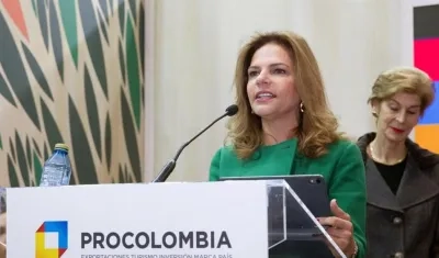 Presidenta de ProColombia, Flavia Santoro.