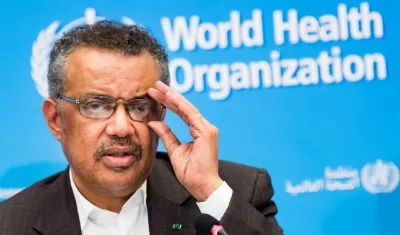  Tedros Adhanom director general de la OMS.