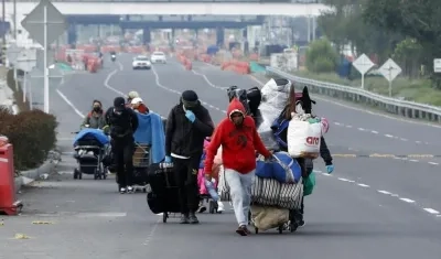 Éxodo de venezolanos