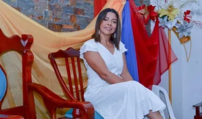 Marly Gutiérrez, alcaldesa de Luruaco.