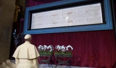 La Sábana Santa se conserva en un especial espacio protegido.