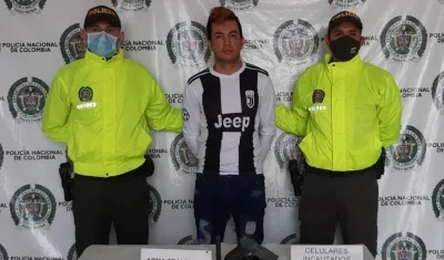 La captura fue realizada por la Policía del Cesar.