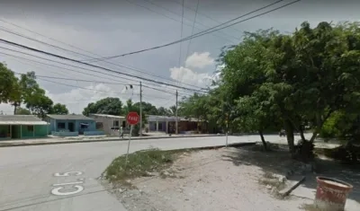 Lugar donde ocurrió el crimen.