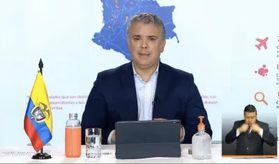 Iván Duque, Presidente de Colombia.