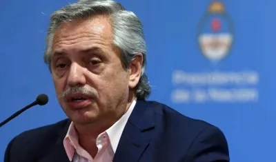 Alberto Fernández, presidente de Argentina.