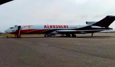 Aerosucre, transporte de carga.