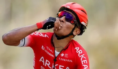 Nairo Quintana, ciclista colombiano. 
