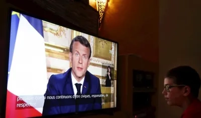 Emmanuel Macron, presidente de Francia.