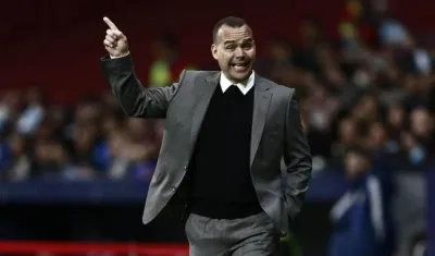 Rafael Dudamel, técnico venezolano. 