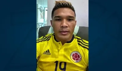 Teófilo Gutiérrez, delantero de Junior. 