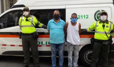 Los capturados fueron conducidos a la URI.