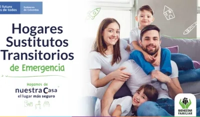 ICBF implementó Hogares sustitutos de emergencia para atender a niños durante su proceso de restablecimiento de derechos. 