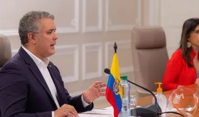 Iván Duque, presidente de Colombia.