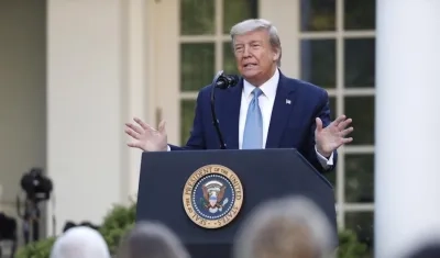 Donald Trump, Presidente de Estados Unidos.