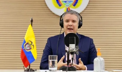 Iván Duque, Presidente de Colombia.