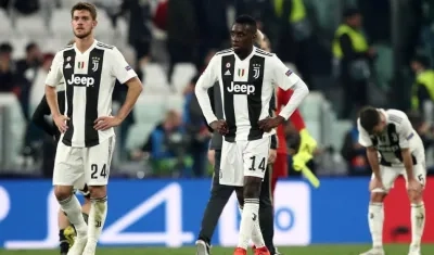 El italiano Daniele Rugani y el francés Blaise Matuidi.