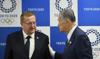 John Coates (izquierda), responsable de la comisión de coordinación.