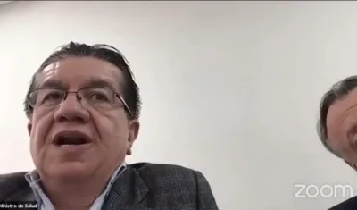 Fernando Ruiz, Ministro de Salud.