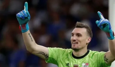 Franco Armani, guardamenta argentino de River Plate.