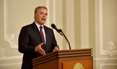 Presidente Iván Duque.