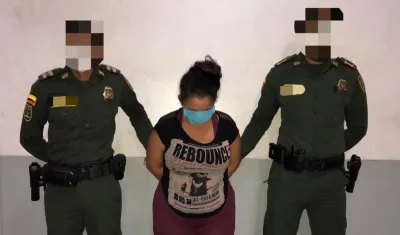 La mujer fue llevada a la URI de la Fiscalía.