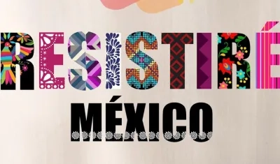 Fotografía cedida este jueves, por Warner Music México, que muestra la portada del tema "Resistiré México".