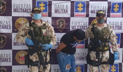 La mujer fue puesta a disposición de la URI de la Fiscalía, en Barranquilla.