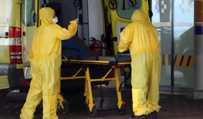 Personal del Servicio Canario de Salud en España.