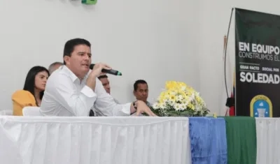 Rodolfo Ucrós, Alcalde de Soledad.