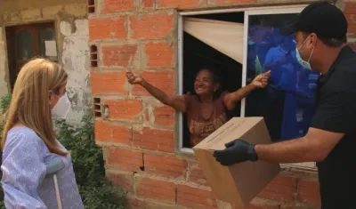 La Gobernadora del Atlántico, Elsa Noguera.