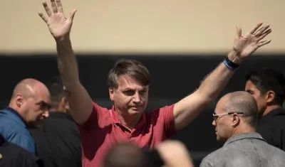 El presidente de Brasil, Jair Bolsonaro.