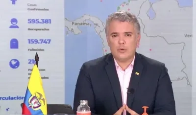 Iván Duque, Presidente de Colombia.