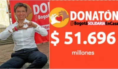 Claudia López, alcaldesa de Bogotá.