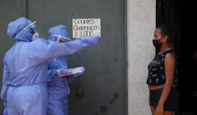 Los casos de coronavirus siguen aumentando en Colombia.