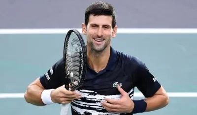 El serbio Novak Djokovic.