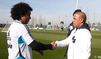 Marcelo y Roberto Carlos.